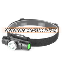 Outdoor Lighting Manufacturer Led Headlamp Rechargeable Waterproof Powerful Head Torch for Camping and Climbing